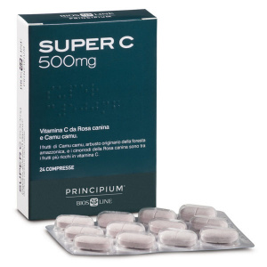 SUPER C 500 MG 24 Tavolette Biosline