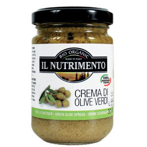 CREMA DI OLIVE VERDI 130gr - IL NUTRIMENTO