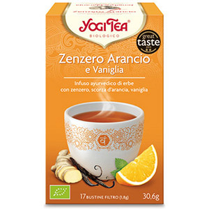 ZENZERO ARANCIO E VANIGLIA - YOGI TEA