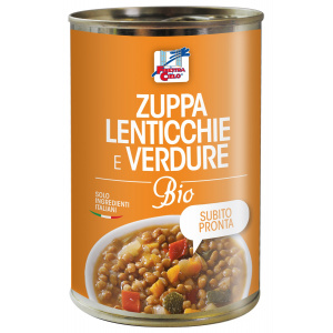 ZUPPA DI LENTICCHIE E VERDURE 400gr - LA FINESTRA