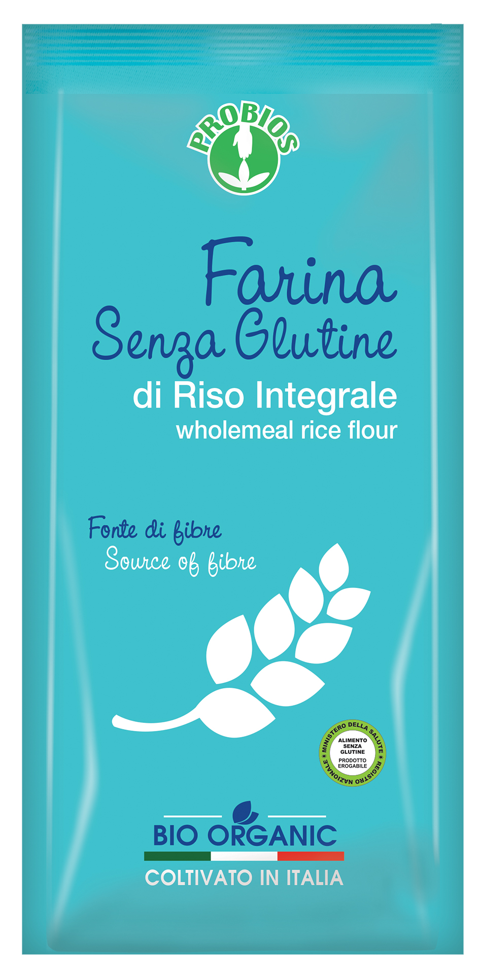 Biosapori FARINA DI RISO INTEGRALE SZ/GLUTINE 375gr