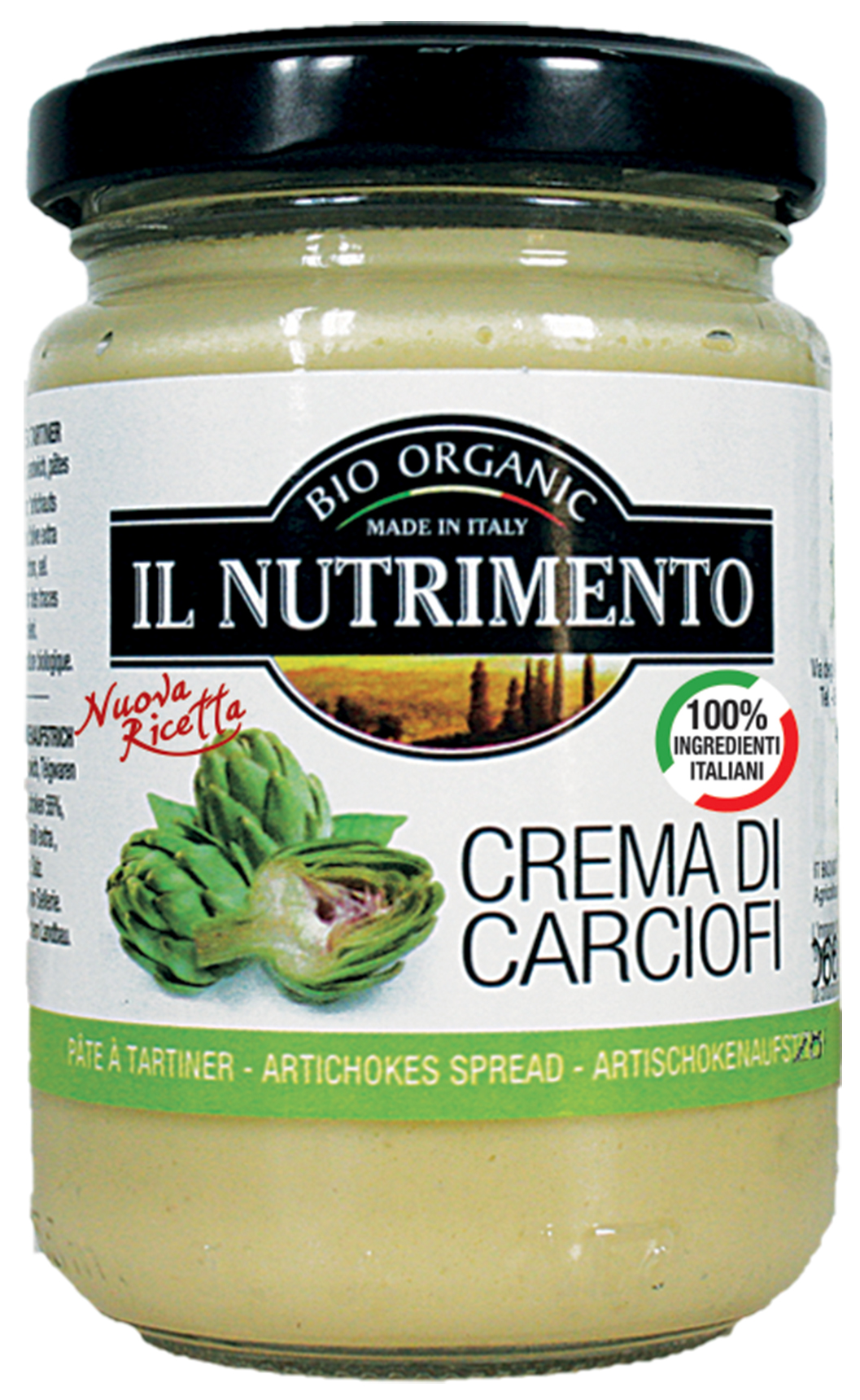Biosapori - CREMA DI CARCIOFI 130gr - IL NUTRIMENTO