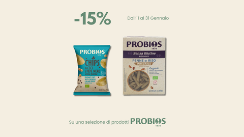 Probios al -15%! Passa a trovarci a Gennaio