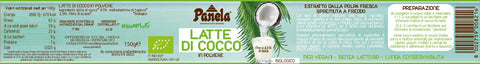 LATTE DI COCCO POLVERE 150gr.PANELA