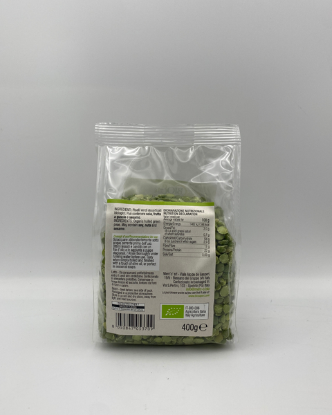 PISELLI VERDI DEC.SPEZZ.400g.BIO&TE