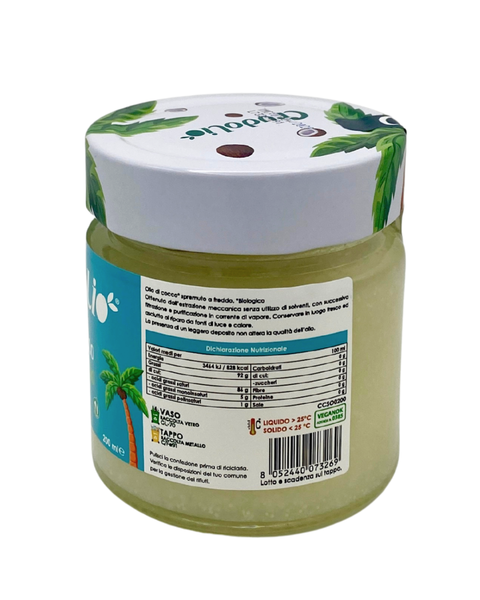 OLIO DI COCCO DEO 200ML.CRUDOLIO