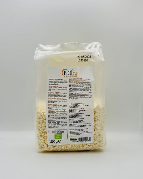 RISO SOFFIATO 100G.BIO&TE