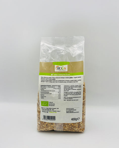 FARRO DICOCCUM PERLATO 400G.BIO&TE