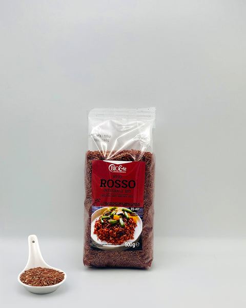 RISO ROSSO INTEGR.500G.BIO&TE