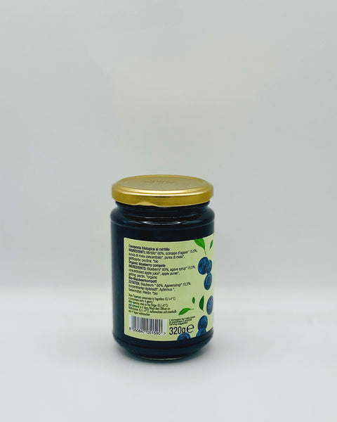 COMPOSTA MIRTILLO C/AGAVE 320g.BIO&TE