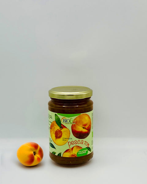 COMPOSTA PESCA C/AGAVE 320g.BIO&TE