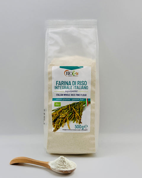 FARINA RISO INT.IMPALP. 500g.BIO&TE