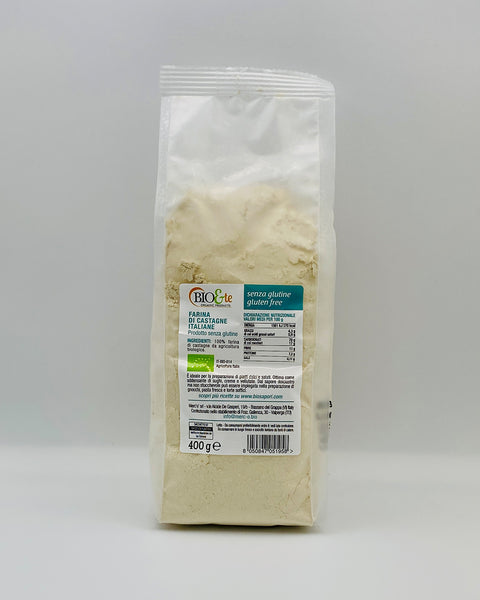 FARINA DI CASTAGNE 400g.BIO&TE