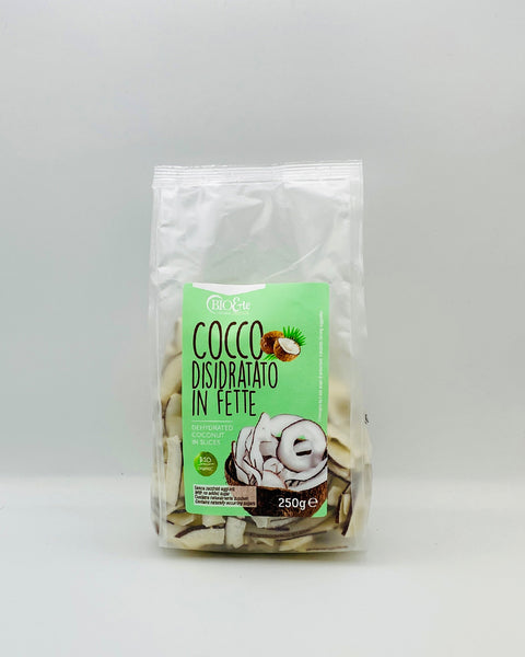 CHIPS DI COCCO 250G.BIO&TE