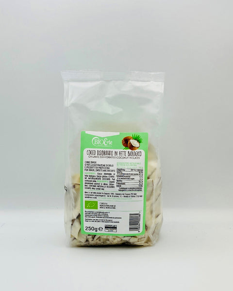 CHIPS DI COCCO 250G.BIO&TE