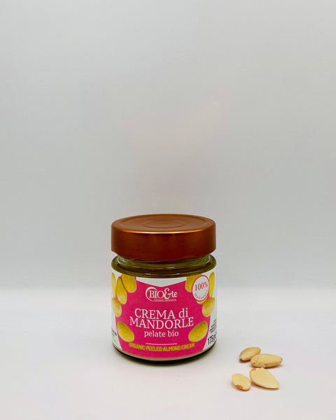CREMA MANDORLE PELATE 175g.BIO&TE