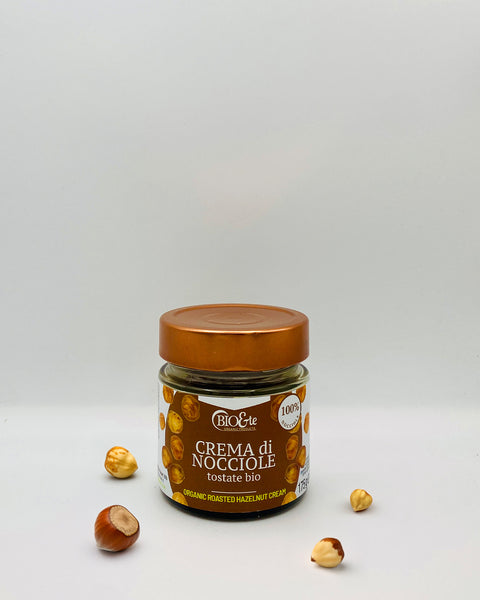 CREMA NOCCIOLE TOSTATE 175g.BIO&TE