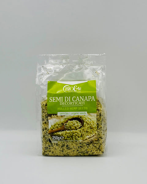 SEMI DI CANAPA DEC. 250g.BIO&TE