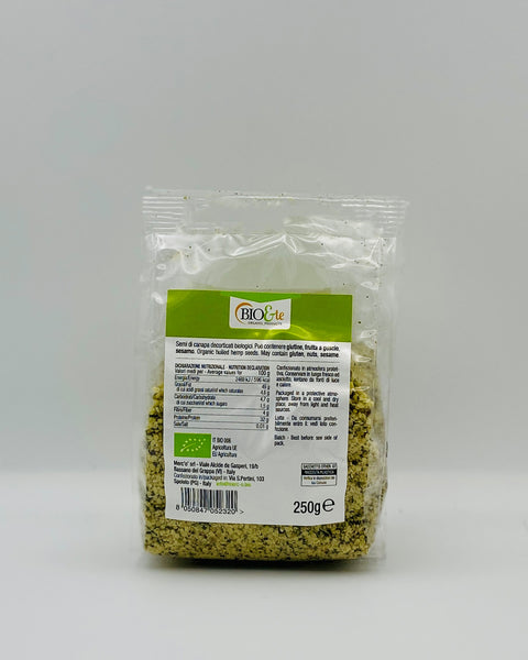 SEMI DI CANAPA DEC. 250g.BIO&TE