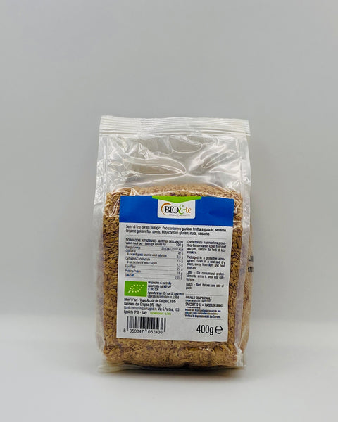 SEMI DI LINO DORATO 400g.BIO&TE