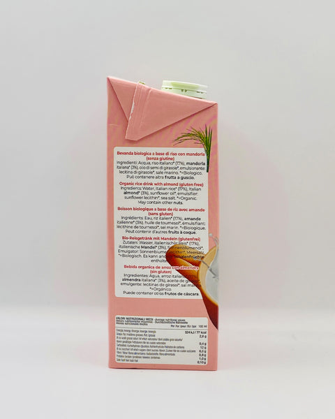 BEVANDA RISO MANDORLA 1lt.BIO&TE