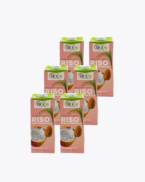 BAULETTO BEV.RISO MANDORLA 6x1lt.BIO&TE