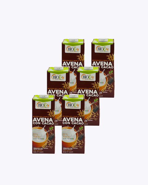 BAULETTO BEV.AVENA CACAO 6x1lt.BIO&TE