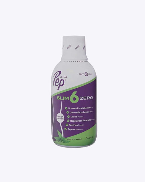 ULTRA PEP SLIM6 ZERO TE VERDE 500ml.BIOSLINE