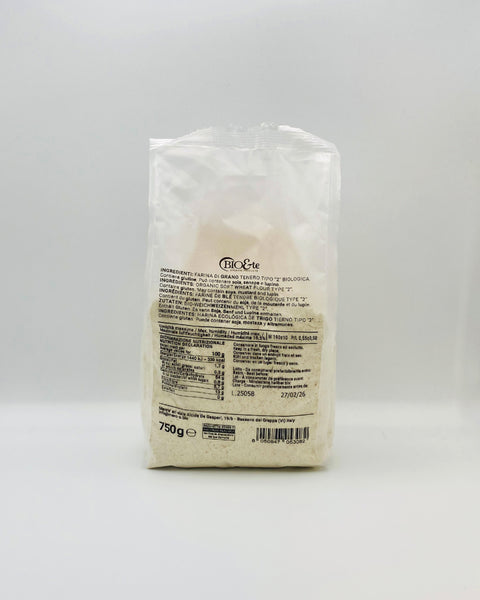 FARINA GR.TENERO TIPO 2 750g.BIO&TE