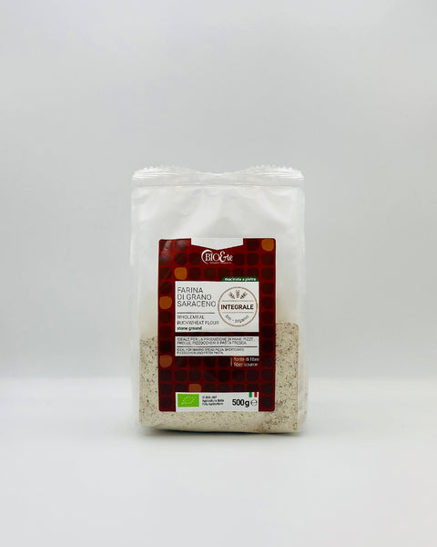 FARINA INT.GRANO SARACENO 500g.BIO&TE