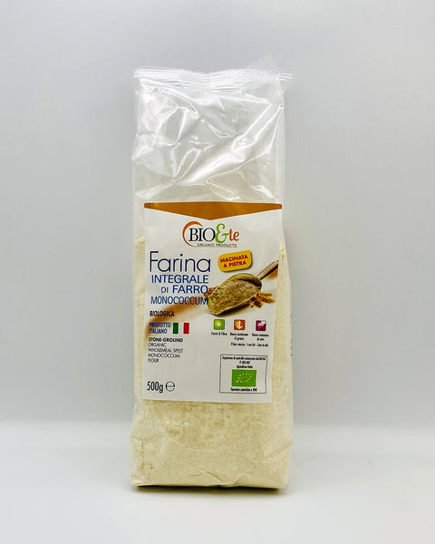 FARINA FARRO INT.MONOCOCCUM 500g.BIO&TE