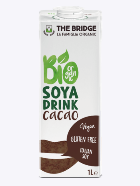 SOIA DRINK CACAO 1lt.BRIDGE