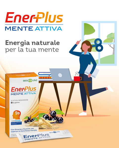 ENERPLUS MENTE ATTIVA 12st.x12ml. BIOSLINE