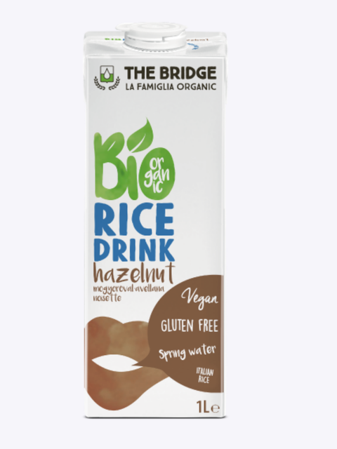 RICE DRINK NOCCIOLA 1LT BRIDGE
