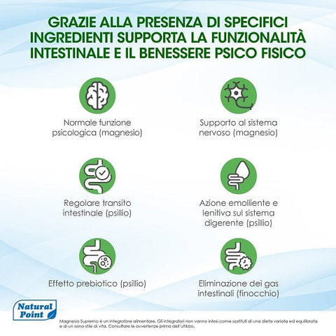 MAGNESIO SUPREMO REGOLARITA' INTEST.150G
