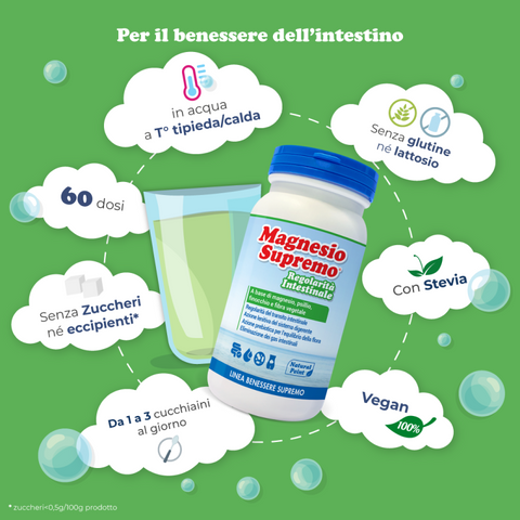 MAGNESIO SUPREMO REGOLARITA' INTEST.150G
