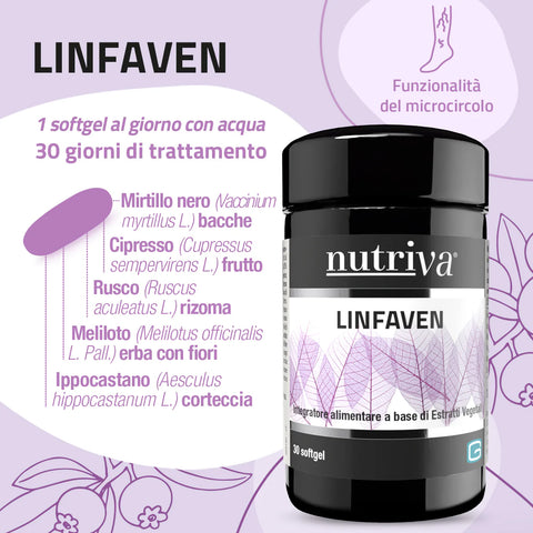 LINFAVEN 30 SOFTGEL NUTRIVA