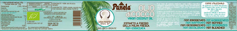OLIO COCCO VERGINE 300gr.330ml.PANELA