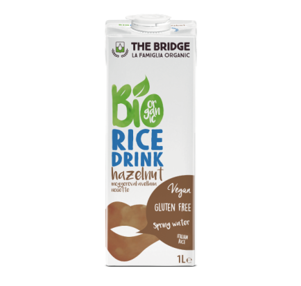 RICE DRINK NOCCIOLA 1LT BRIDGE