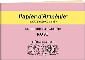 carta d'armenia rosa foglietti profumati da bruciare