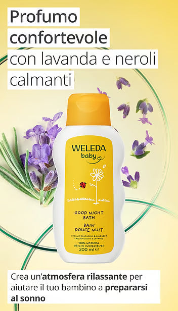 BABY BAGNO DELLA BUONANOTTE 200ml.WELEDA