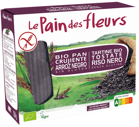 TARTINE TOST.RISO NERO 150G PAIN DE FL