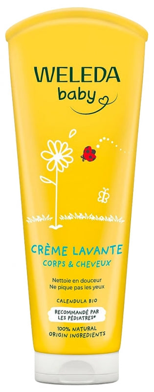 BABYWASH CORPO/CAP.CALEND.200ml.WELEDA